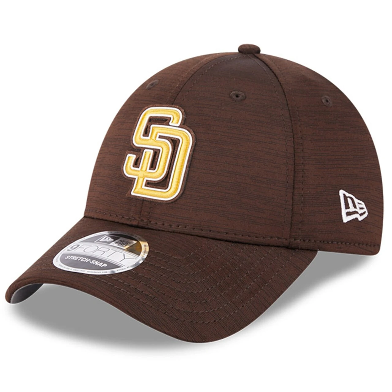 Men's San Diego Padres New Era Brown 2023 Clubhouse 9FORTY Snapback Hat 1 Men's San Diego Padres New Era Brown 2023 Clubhouse 9FORTY Snapback Hat