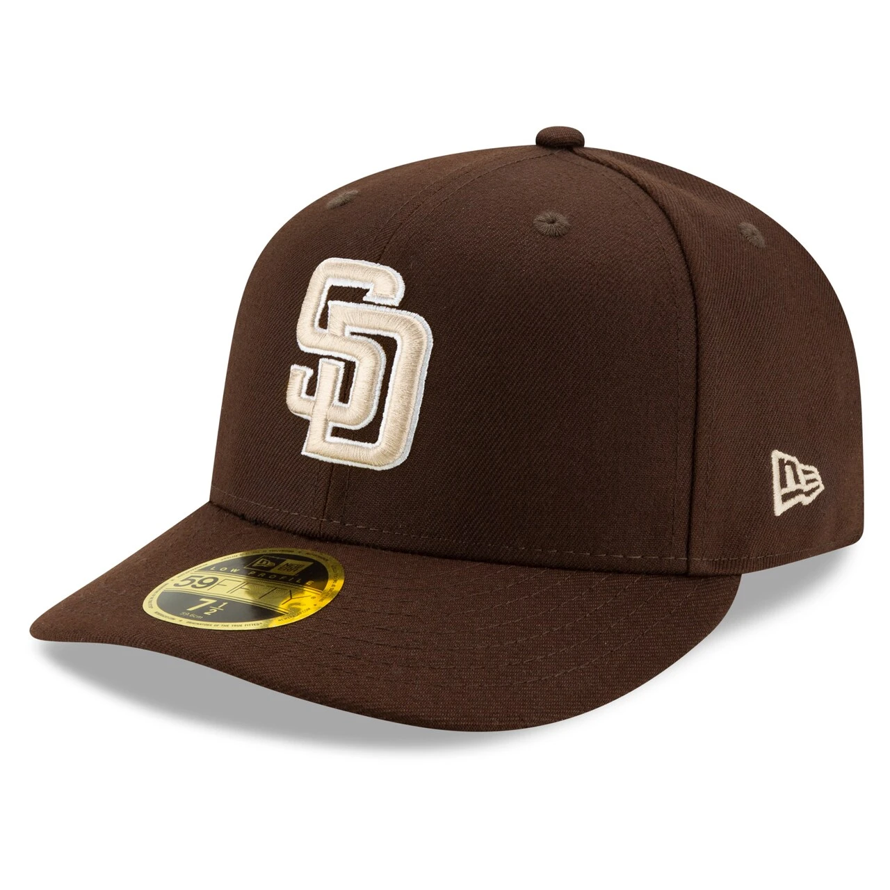 Men's San Diego Padres New Era Brown Alternate 2020 Authentic Collection On-Field Low Profile 59FIFTY Fitted Hat 1 Men's San Diego Padres New Era Brown Alternate 2020 Authentic Collection On-Field Low Profile 59FIFTY Fitted Hat