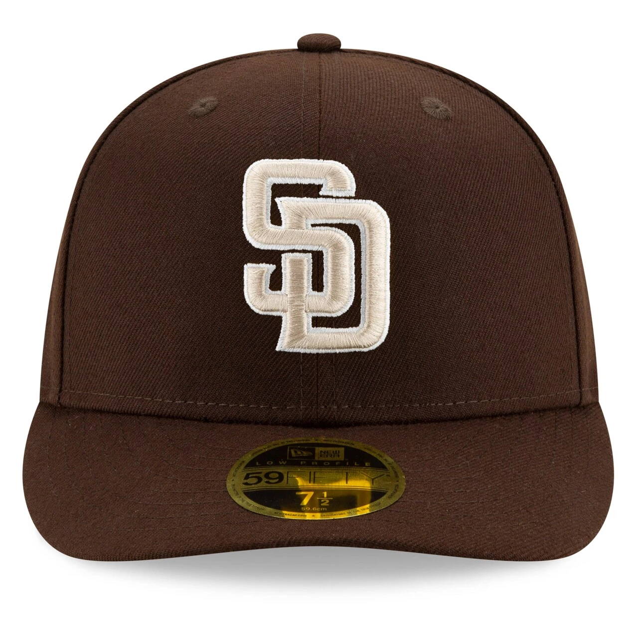 Men's San Diego Padres New Era Brown Alternate 2020 Authentic Collection On-Field Low Profile 59FIFTY Fitted Hat 2 Men's San Diego Padres New Era Brown Alternate 2020 Authentic Collection On-Field Low Profile 59FIFTY Fitted Hat - Image 2