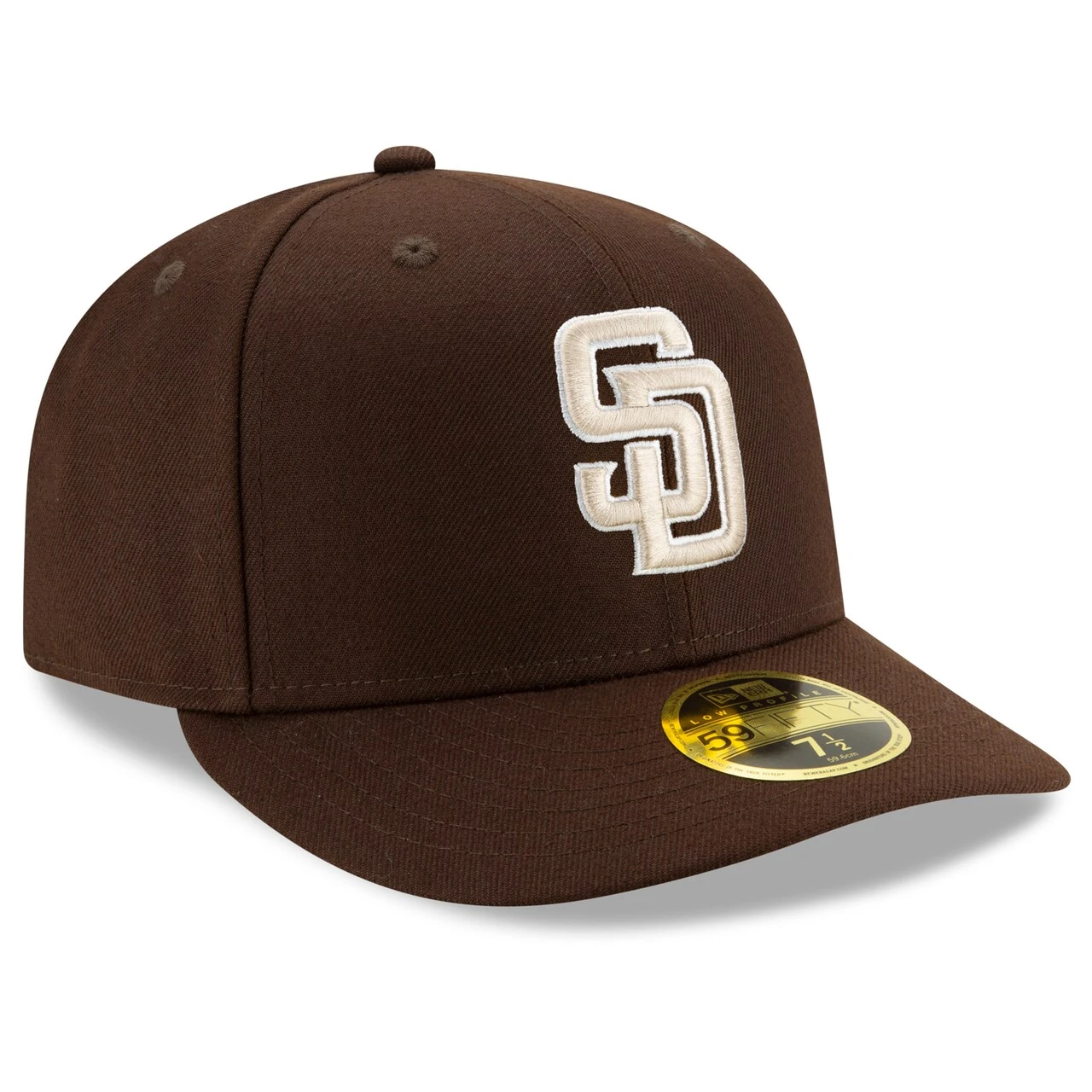 Men's San Diego Padres New Era Brown Alternate 2020 Authentic Collection On-Field Low Profile 59FIFTY Fitted Hat 3 Men's San Diego Padres New Era Brown Alternate 2020 Authentic Collection On-Field Low Profile 59FIFTY Fitted Hat - Image 3