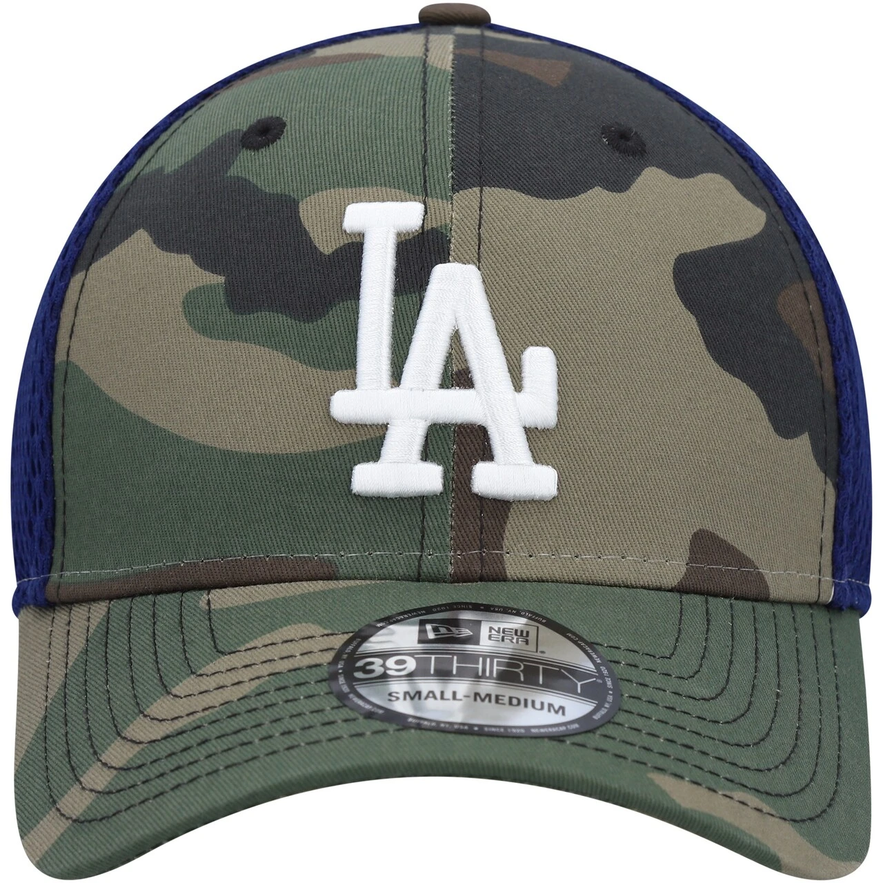Men's Los Angeles Dodgers New Era Camo Team Neo 39THIRTY Flex Hat 2 Men's Los Angeles Dodgers New Era Camo Team Neo 39THIRTY Flex Hat - Image 2