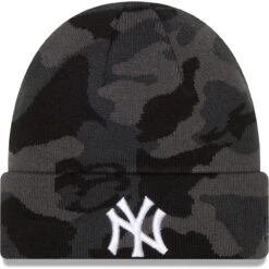 Men's New York Yankees New Era Camo Cuffed Knit Hat