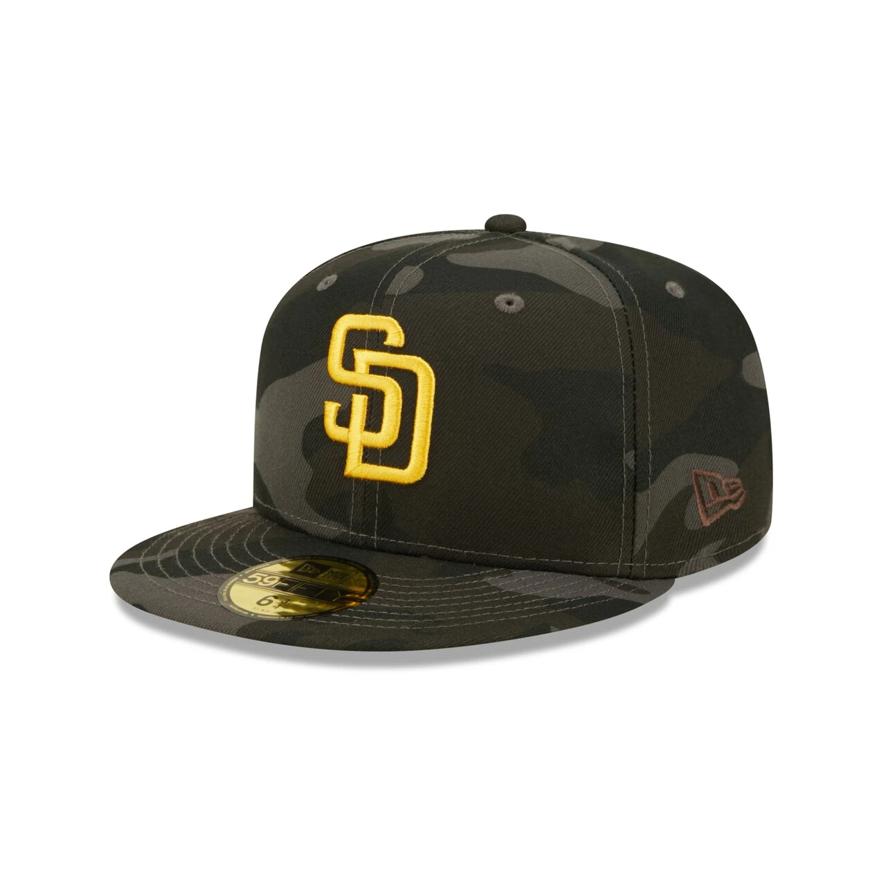 Men's San Diego Padres New Era Camo Dark 59FIFTY Fitted Hat 1 Men's San Diego Padres New Era Camo Dark 59FIFTY Fitted Hat