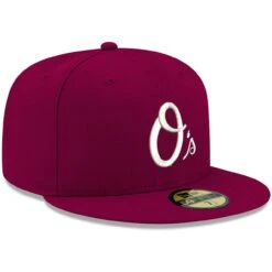 Men's Baltimore Orioles New Era Cardinal White Logo 59FIFTY Fitted Hat 6 Men's Baltimore Orioles New Era Cardinal White Logo 59FIFTY Fitted Hat -Hat Shop mens new era cardinal baltimore orioles white logo 59fifty fitted hat pi4208000 altimages ff 4208764 94dc6895fbe854ff838falt3 full