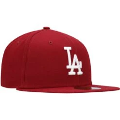 Men's Los Angeles Dodgers New Era Cardinal White Logo 59FIFTY Fitted Hat -Hat Shop mens new era cardinal los angeles dodgers white logo 59fifty fitted hat pi4208000 altimages ff 4208684 5751cabb0a90384d5f0ealt3 full