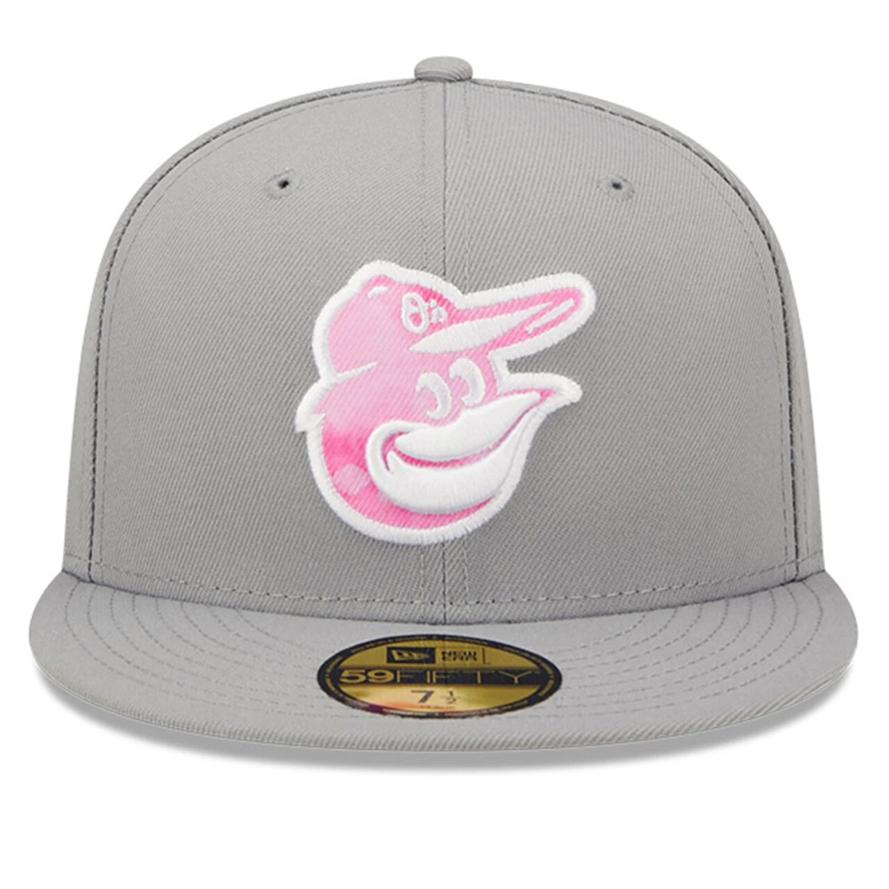 Men's Baltimore Orioles New Era Gray 2022 Mother's Day On-Field 59FIFTY Fitted Hat 2 Men's Baltimore Orioles New Era Gray 2022 Mother's Day On-Field 59FIFTY Fitted Hat - Image 2