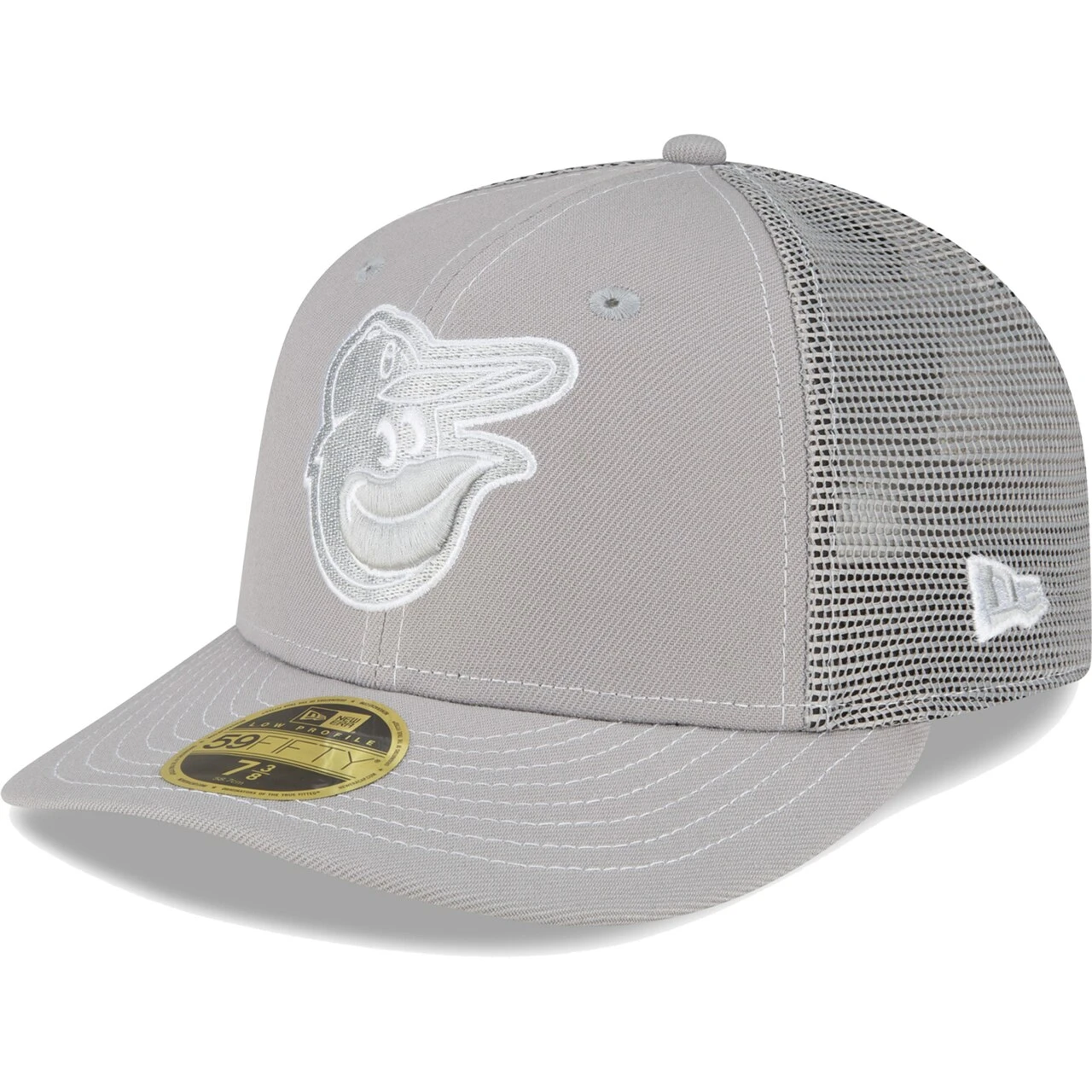 Men's Baltimore Orioles New Era Gray 2023 On-Field Batting Practice Low Profile 59FIFTY Fitted Hat 1 Men's Baltimore Orioles New Era Gray 2023 On-Field Batting Practice Low Profile 59FIFTY Fitted Hat
