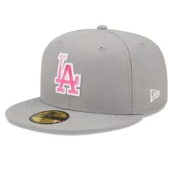 Men's Los Angeles Dodgers New Era Gray 2022 Mother's Day On-Field 59FIFTY Fitted Hat