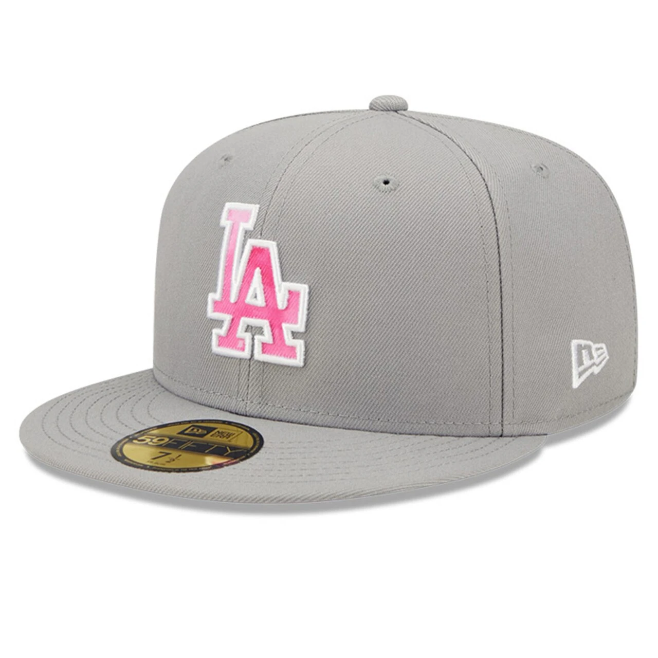 Men's Los Angeles Dodgers New Era Gray 2022 Mother's Day On-Field 59FIFTY Fitted Hat 1 Men's Los Angeles Dodgers New Era Gray 2022 Mother's Day On-Field 59FIFTY Fitted Hat