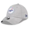 Men's Los Angeles Dodgers New Era Gray 2023 Clubhouse 39THIRTY Flex Hat