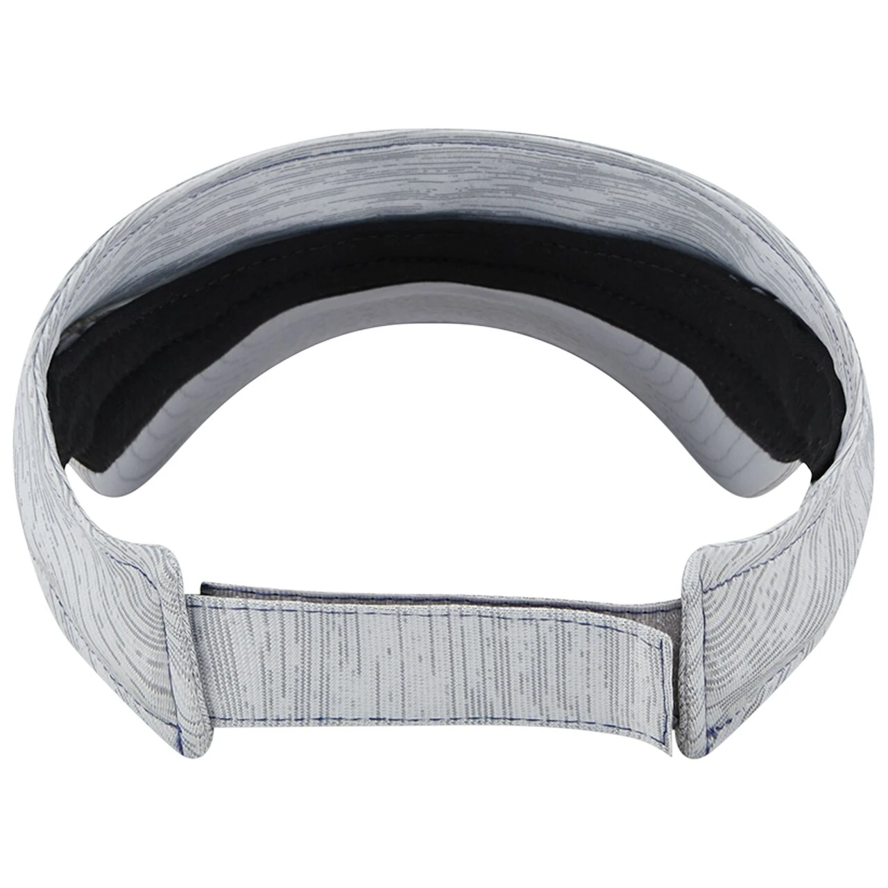 Men's Los Angeles Dodgers New Era Gray Adjustable Visor 4 Men's Los Angeles Dodgers New Era Gray Adjustable Visor - Image 4