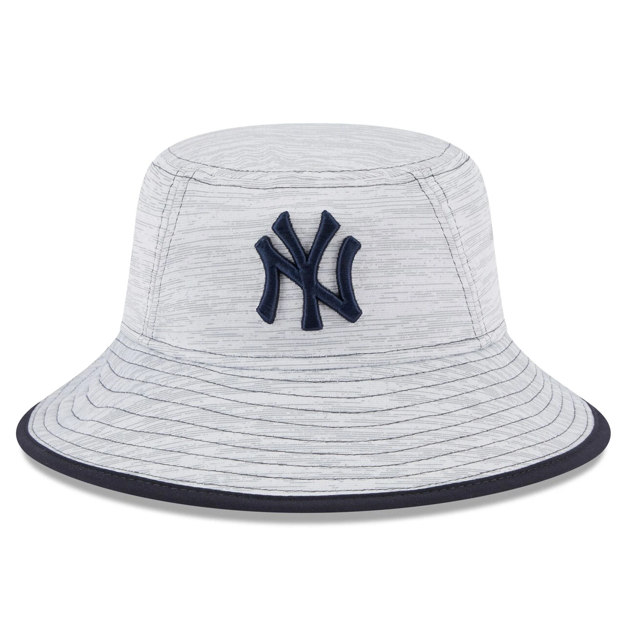 Men's New York Yankees New Era Gray Game Bucket Hat 1 Men's New York Yankees New Era Gray Game Bucket Hat