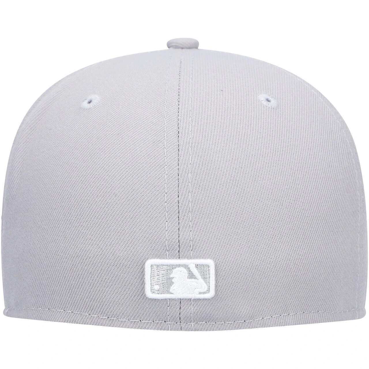 Men's New York Yankees New Era Gray White Logo 59FIFTY Fitted Hat 4 Men's New York Yankees New Era Gray White Logo 59FIFTY Fitted Hat - Image 4