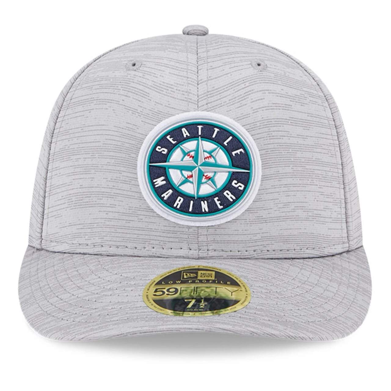 Men's Seattle Mariners New Era Gray 2023 Clubhouse Low Profile 59FIFTY Fitted Hat 2 Men's Seattle Mariners New Era Gray 2023 Clubhouse Low Profile 59FIFTY Fitted Hat - Image 2