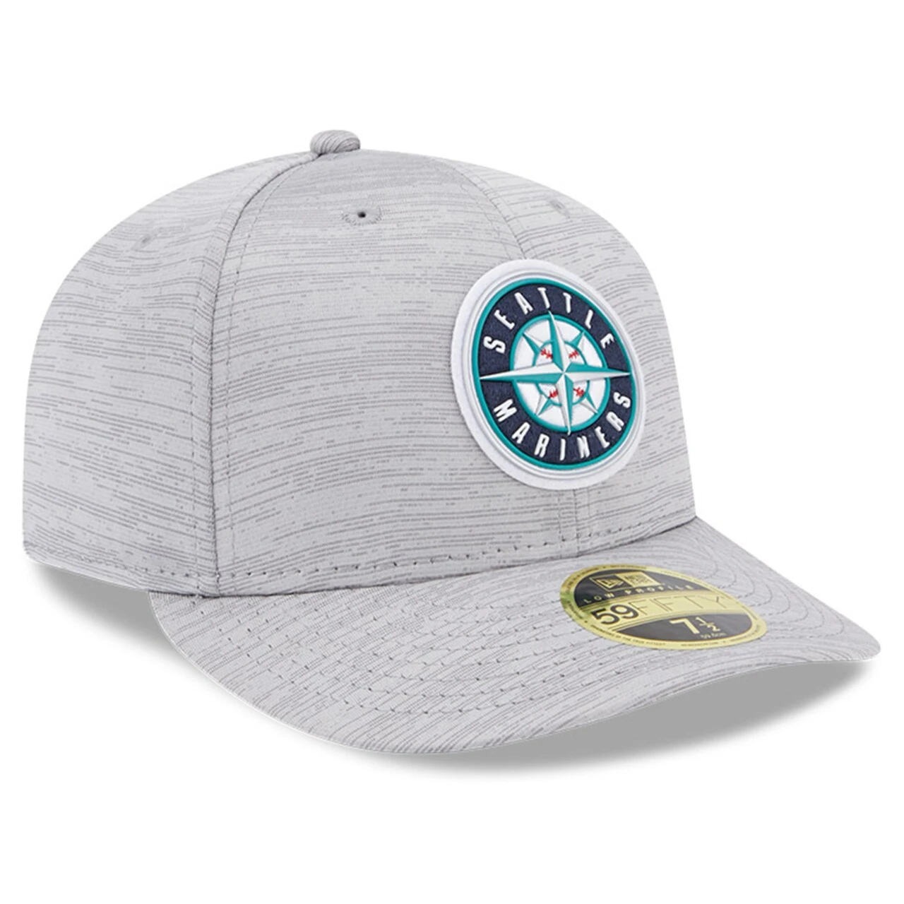 Men's Seattle Mariners New Era Gray 2023 Clubhouse Low Profile 59FIFTY Fitted Hat 3 Men's Seattle Mariners New Era Gray 2023 Clubhouse Low Profile 59FIFTY Fitted Hat - Image 3