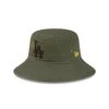 Men's Los Angeles Dodgers New Era Green 2023 Armed Forces Day Bucket Hat