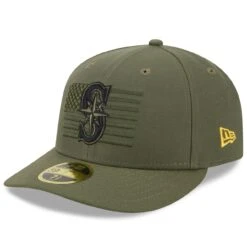 Men's Seattle Mariners New Era Green 2023 Armed Forces Day Low Profile 59FIFTY Fitted Hat -Hat Shop mens new era green seattle mariners 2023 armed forces day low profile 59fifty fitted hat ss5 p 5042434pv 3u tskswjbue6wkl0wt2xi7v vvwjzfpm2nljv8jicqsz