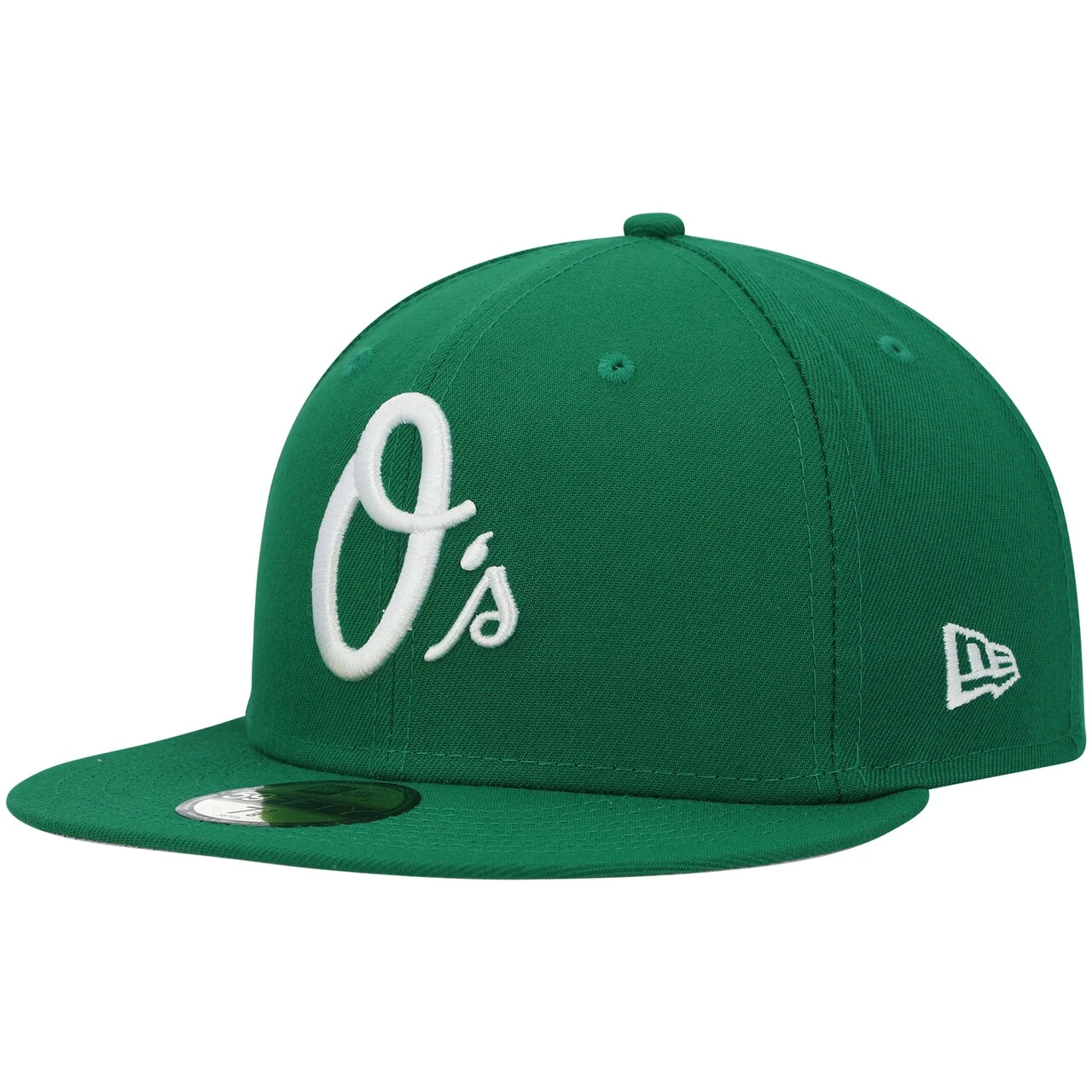 Men's Baltimore Orioles New Era Kelly Green White Logo 59FIFTY Fitted Hat 1 Men's Baltimore Orioles New Era Kelly Green White Logo 59FIFTY Fitted Hat