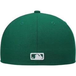 Men's Seattle Mariners New Era Kelly Green White Logo 59FIFTY Fitted Hat 7 Men's Seattle Mariners New Era Kelly Green White Logo 59FIFTY Fitted Hat -Hat Shop mens new era kelly green seattle mariners white logo 59fifty fitted hat pi4708000 altimages ff 4708055 484317c971bc426309f9alt4 full