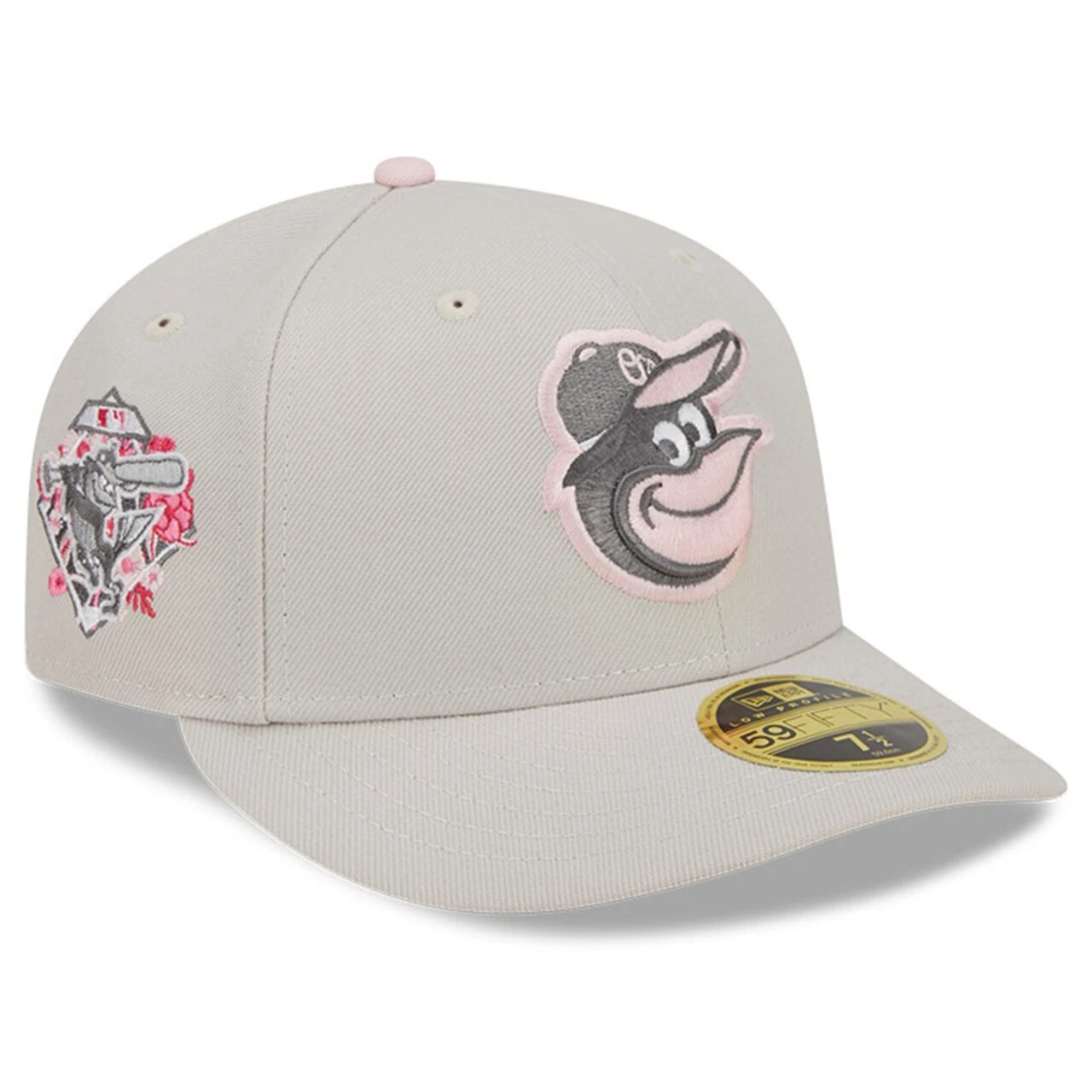 Men's Baltimore Orioles New Era Khaki 2023 Mother's Day Low Profile 59FIFTY Fitted Hat 1 Men's Baltimore Orioles New Era Khaki 2023 Mother's Day Low Profile 59FIFTY Fitted Hat