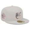 Men's Baltimore Orioles New Era Khaki 2023 Mother's Day On-Field 59FIFTY Fitted Hat