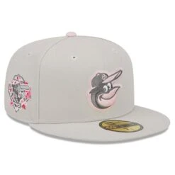 Men's Baltimore Orioles New Era Khaki 2023 Mother's Day On-Field 59FIFTY Fitted Hat