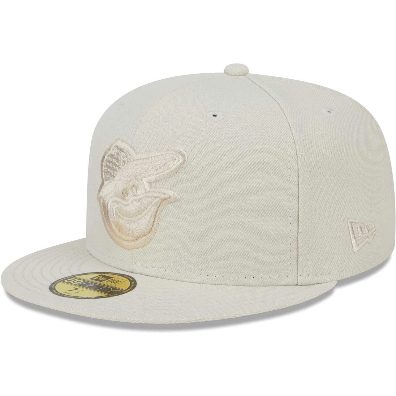 Men's Baltimore Orioles New Era Khaki Tonal 59FIFTY Fitted Hat 1 Men's Baltimore Orioles New Era Khaki Tonal 59FIFTY Fitted Hat