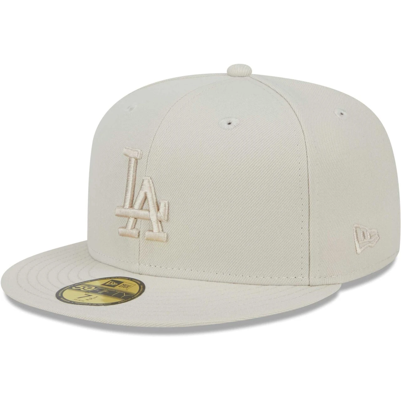 Men's Los Angeles Dodgers New Era Khaki Tonal 59FIFTY Fitted Hat 1 Men's Los Angeles Dodgers New Era Khaki Tonal 59FIFTY Fitted Hat