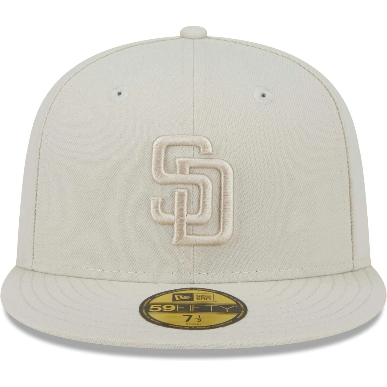 Men's San Diego Padres New Era Khaki Tonal 59FIFTY Fitted Hat 2 Men's San Diego Padres New Era Khaki Tonal 59FIFTY Fitted Hat - Image 2