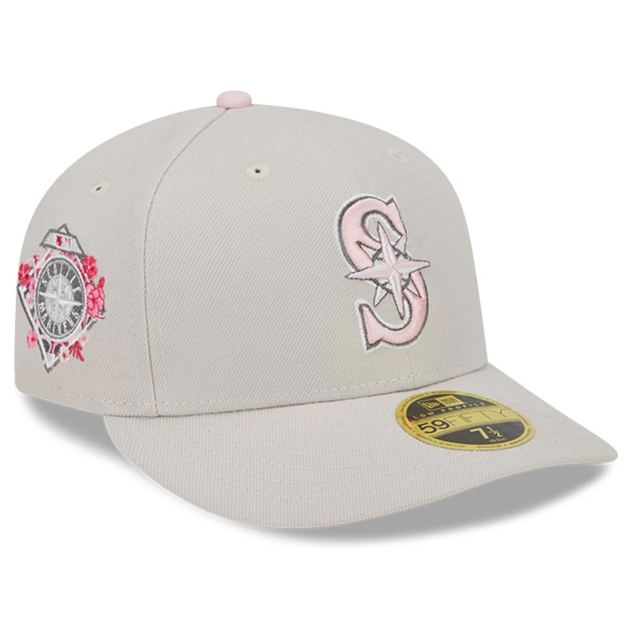 Men's Seattle Mariners New Era Khaki 2023 Mother's Day Low Profile 59FIFTY Fitted Hat 1 Men's Seattle Mariners New Era Khaki 2023 Mother's Day Low Profile 59FIFTY Fitted Hat