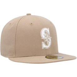 Men's Seattle Mariners New Era Khaki 59FIFTY Fitted Hat 6 Men's Seattle Mariners New Era Khaki 59FIFTY Fitted Hat -Hat Shop mens new era khaki seattle mariners 59fifty fitted hat ss5 p 200023119pv 3u 3xtpdpofdeljnmw6gv6dv dsol0lc5ge4ugwrzg1uo