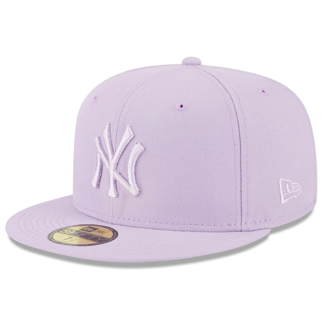 Men's New York Yankees New Era Lavender 2023 Spring Color Basic 59FIFTY Fitted Hat 1 Men's New York Yankees New Era Lavender 2023 Spring Color Basic 59FIFTY Fitted Hat