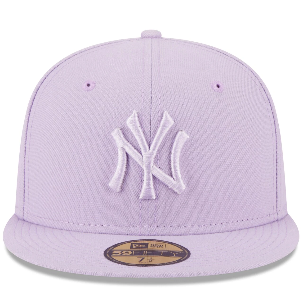 Men's New York Yankees New Era Lavender 2023 Spring Color Basic 59FIFTY Fitted Hat 2 Men's New York Yankees New Era Lavender 2023 Spring Color Basic 59FIFTY Fitted Hat - Image 2