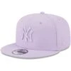 Men's New York Yankees New Era Lavender Spring Color Basic 9FIFTY Snapback Hat