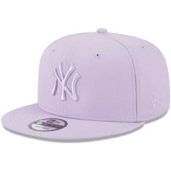 Men's New York Yankees New Era Lavender Spring Color Basic 9FIFTY Snapback Hat