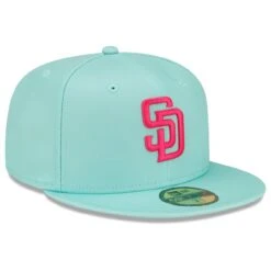 Men's San Diego Padres New Era Mint 2022 City Connect 59FIFTY Fitted Hat -Hat Shop mens new era mint san diego padres 2022 city connect 59fifty fitted hat pi4464000 altimages ff 4464365 ac472b80ccac91e3b304alt3 full