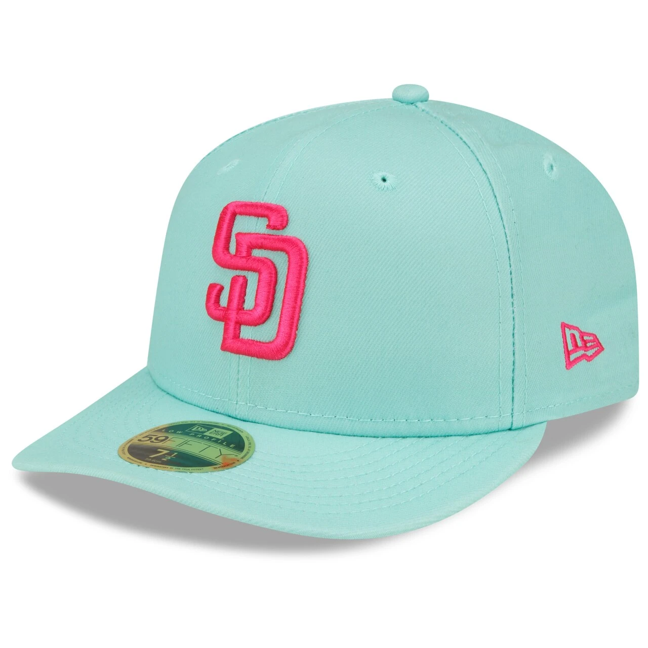 Men's San Diego Padres New Era Mint 2022 City Connect Low Profile 59FIFTY Fitted Hat 1 Men's San Diego Padres New Era Mint 2022 City Connect Low Profile 59FIFTY Fitted Hat