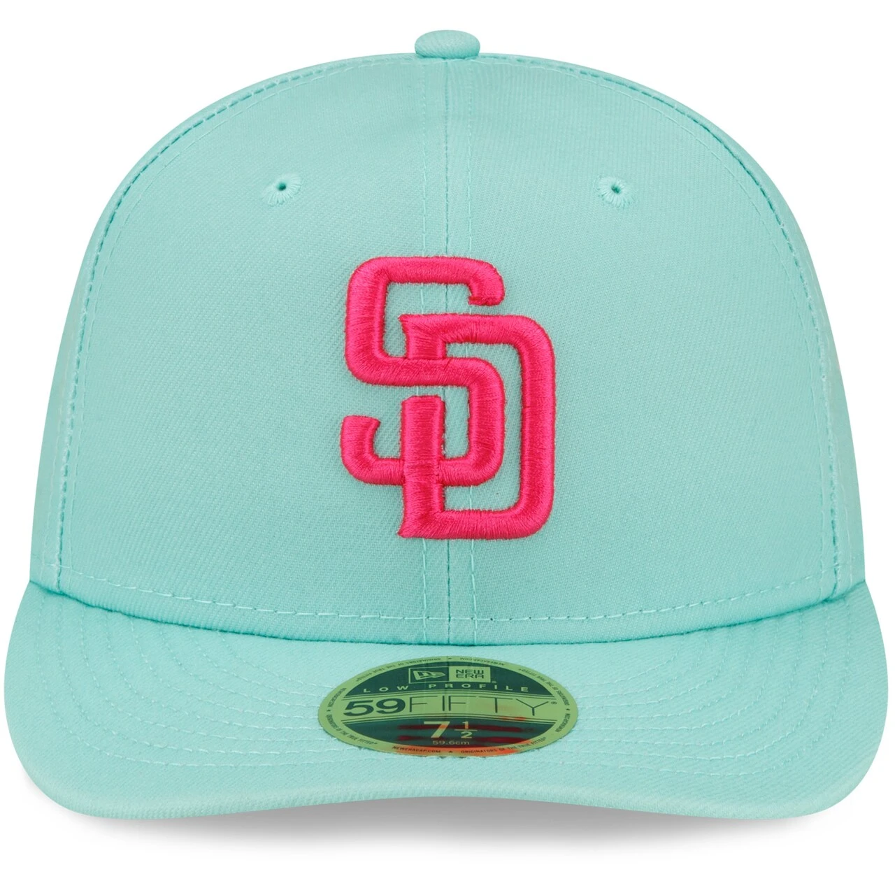 Men's San Diego Padres New Era Mint 2022 City Connect Low Profile 59FIFTY Fitted Hat 2 Men's San Diego Padres New Era Mint 2022 City Connect Low Profile 59FIFTY Fitted Hat - Image 2