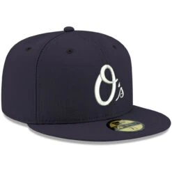 Men's Baltimore Orioles New Era Navy White Logo 59FIFTY Fitted Hat -Hat Shop mens new era navy baltimore orioles white logo 59fifty fitted hat pi4208000 altimages ff 4208785 30c8d9fa74f11a8da1e5alt3 full