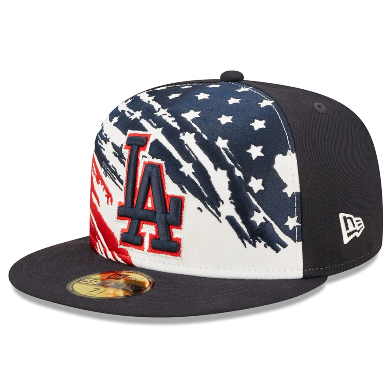 Men's Los Angeles Dodgers New Era Navy 2022 4th Of July On-Field 59FIFTY Fitted Hat 1 Men's Los Angeles Dodgers New Era Navy 2022 4th Of July On-Field 59FIFTY Fitted Hat