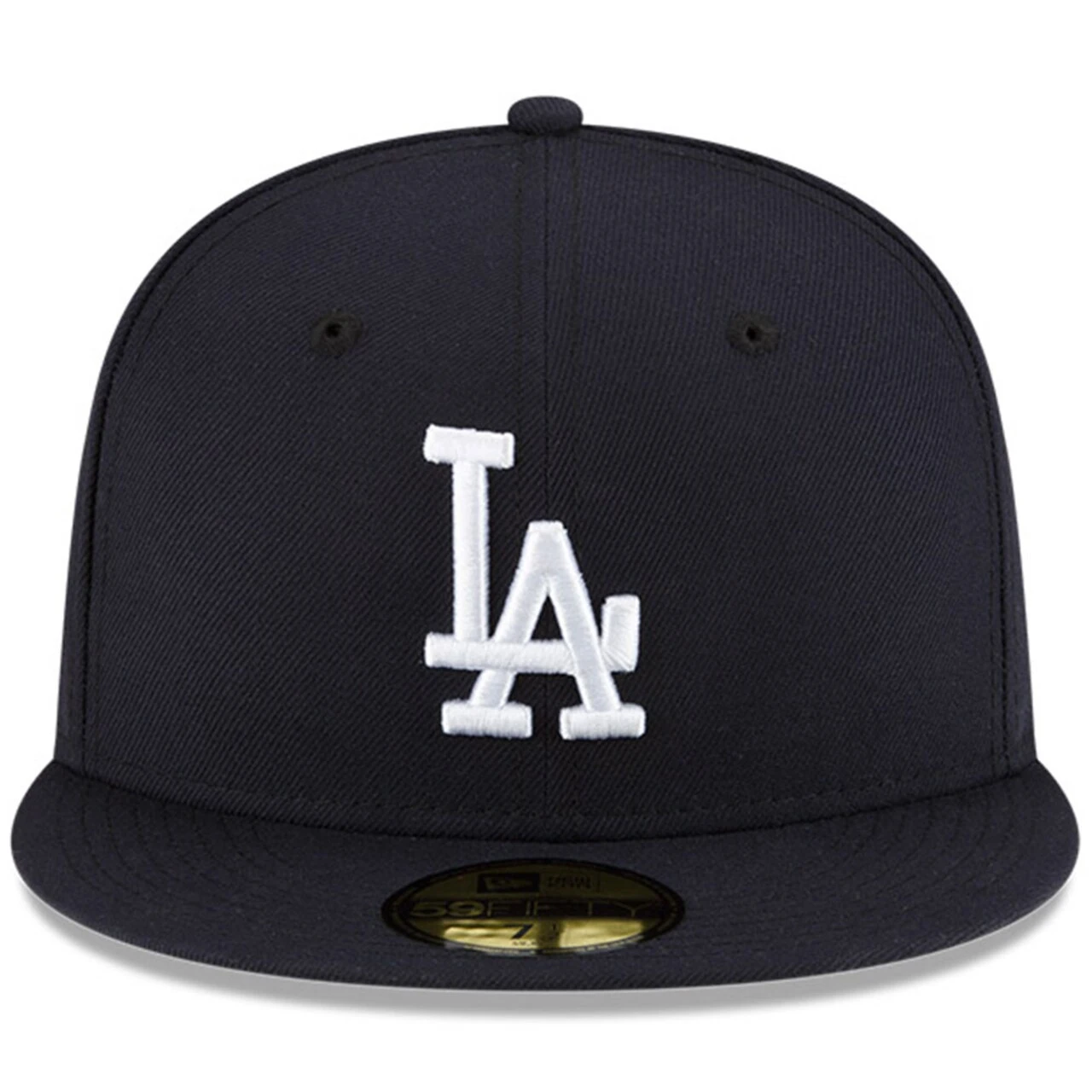 Men's Los Angeles Dodgers New Era Navy FEATURE X MLB 59FIFTY Fitted Hat 2 Men's Los Angeles Dodgers New Era Navy FEATURE X MLB 59FIFTY Fitted Hat - Image 2