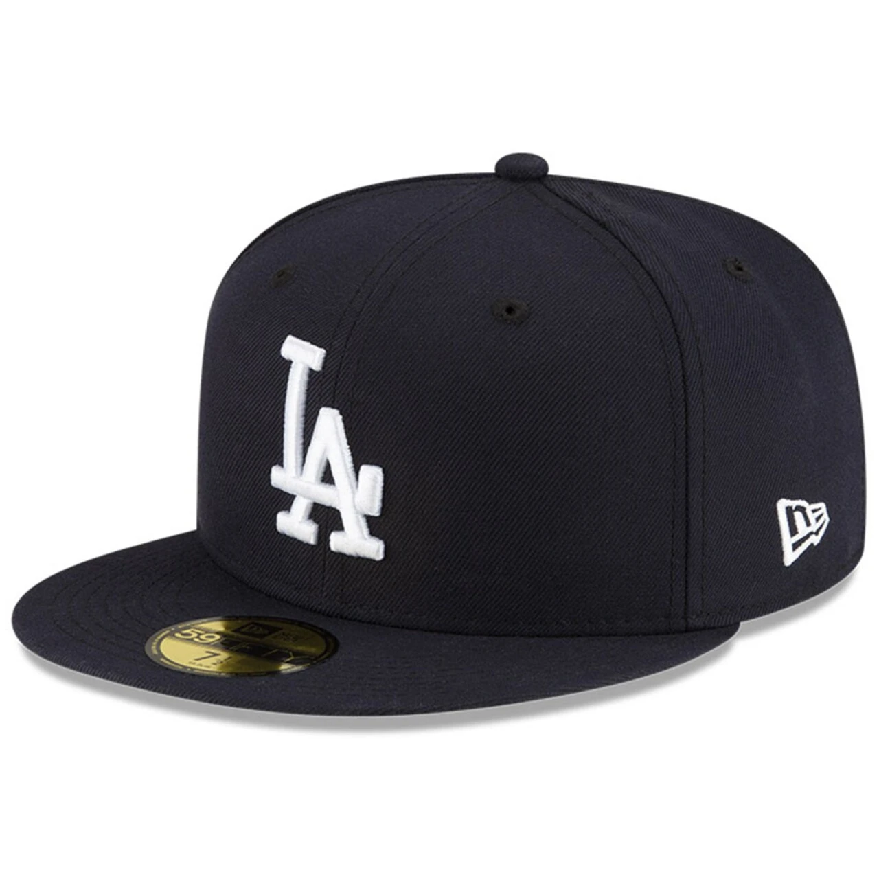 Men's Los Angeles Dodgers New Era Navy FEATURE X MLB 59FIFTY Fitted Hat 3 Men's Los Angeles Dodgers New Era Navy FEATURE X MLB 59FIFTY Fitted Hat - Image 3