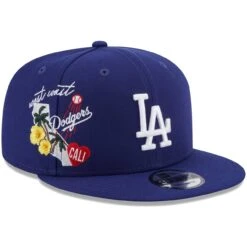 Men's Los Angeles Dodgers New Era Navy Icon 9FIFTY Snapback