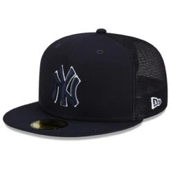 Men's New York Yankees New Era Navy 2023 Batting Practice 59FIFTY Fitted Hat