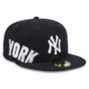 Men's New York Yankees New Era Navy Arch 59FIFTY Fitted Hat