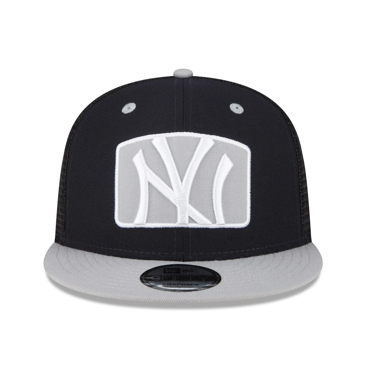 Men's New York Yankees New Era Navy Logo Zoom Trucker 9FIFTY Snapback Hat 2 Men's New York Yankees New Era Navy Logo Zoom Trucker 9FIFTY Snapback Hat - Image 2