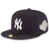 Men's New York Yankees New Era Navy Side Patch 1996 World Series 59FIFTY Fitted Hat