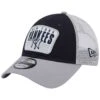 Men's New York Yankees New Era Navy Two-Tone Patch 9FORTY Snapback Hat