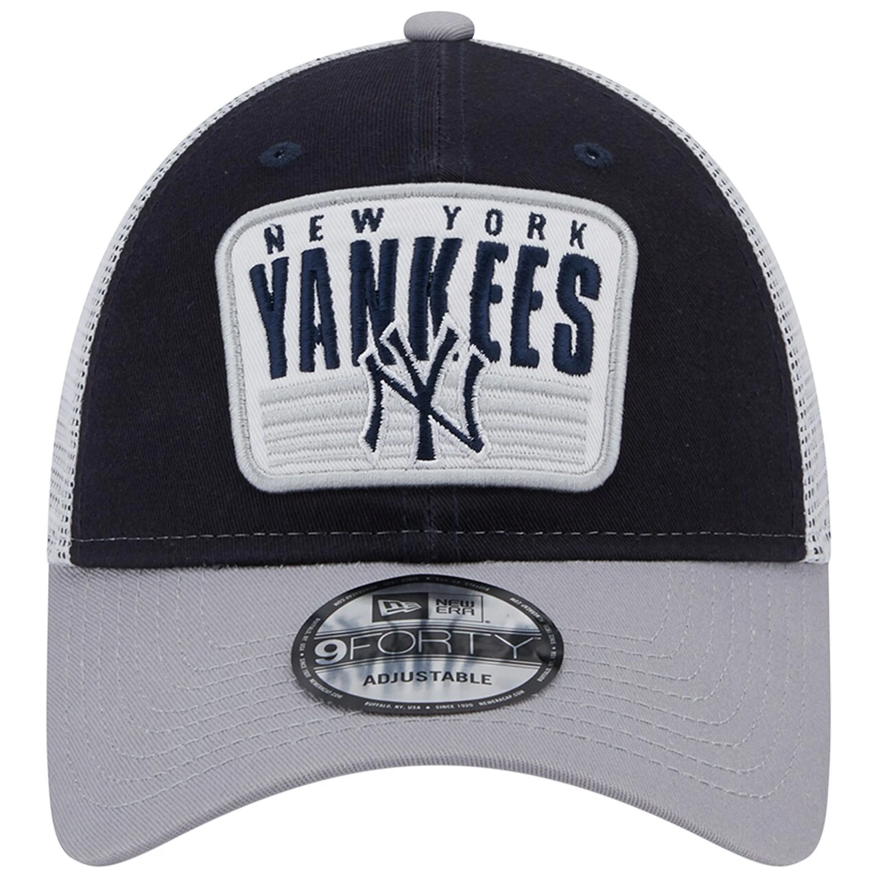 Men's New York Yankees New Era Navy Two-Tone Patch 9FORTY Snapback Hat 2 Men's New York Yankees New Era Navy Two-Tone Patch 9FORTY Snapback Hat - Image 2