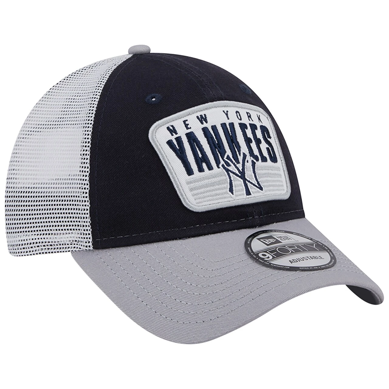 Men's New York Yankees New Era Navy Two-Tone Patch 9FORTY Snapback Hat 3 Men's New York Yankees New Era Navy Two-Tone Patch 9FORTY Snapback Hat - Image 3
